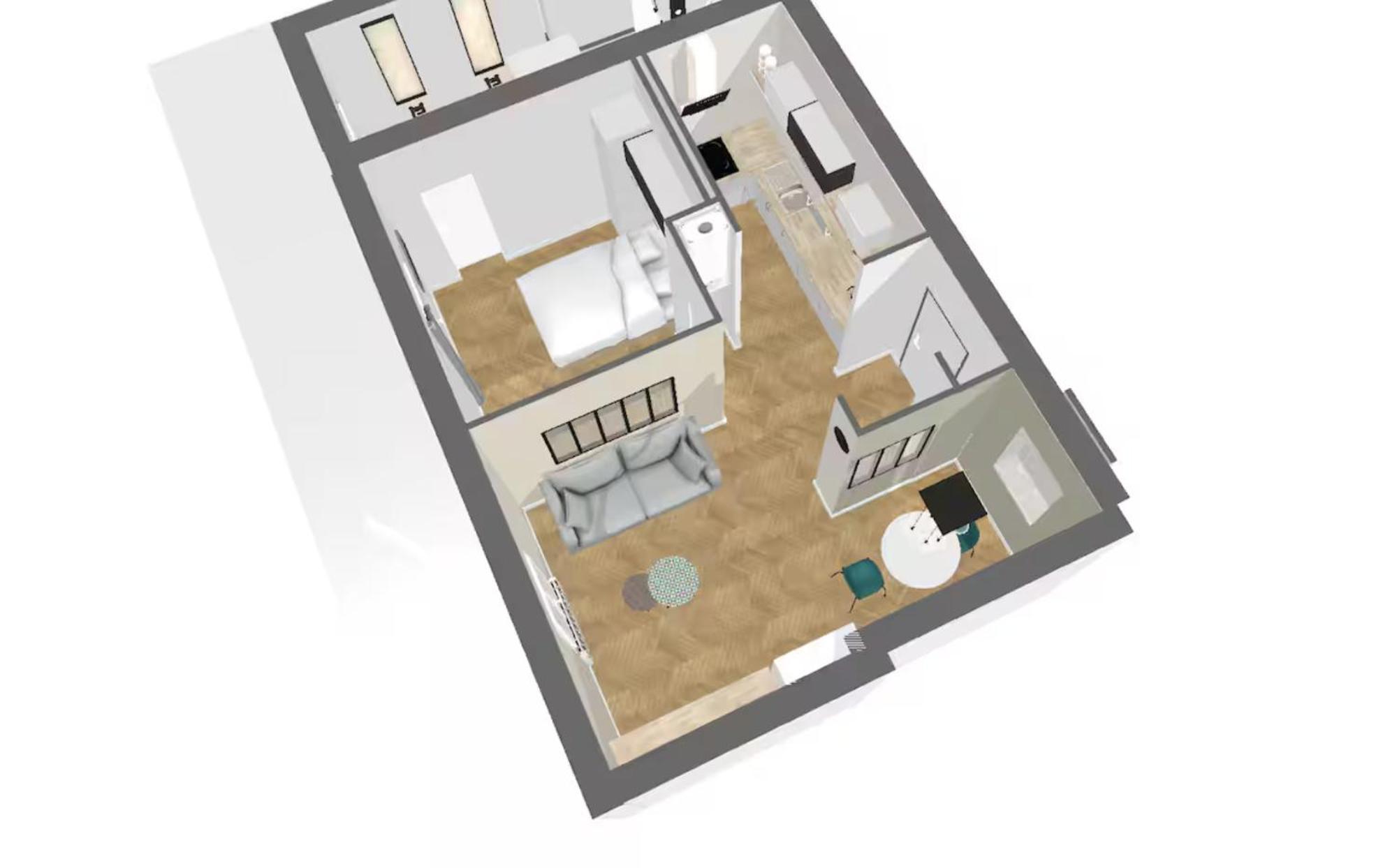 Appartchic - Appartement Standing - Plein Centre & Parking Prive Créon Dış mekan fotoğraf